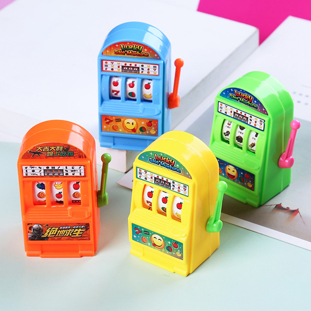 Mini automat do gier Lucky Jackpot - zabawka antystresowa dla dzieci, śmieszna gadżetowa maszyna Bank, replika prezentu świątecznego - Wianko - 3