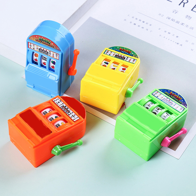 Mini automat do gier Lucky Jackpot - zabawka antystresowa dla dzieci, śmieszna gadżetowa maszyna Bank, replika prezentu świątecznego - Wianko - 5