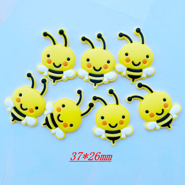 Nowa księga gości DIY z miękkim klejem Kawaii w kształcie pszczoły - 15 sztuk (A22) - Wianko - 1