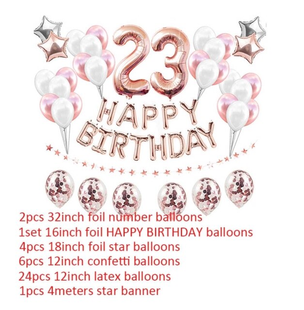 38 sztuk balonów urodzinowych numer 23 - dekoracje świąteczne dla 23-latka Komplet 38 balonów urodzinowych numer 23 dla mężczyzny lub kobiety 32 sztuki balonów urodzinowych numer 23 dla 32-latka Zestaw 38 balonów numer 23 na urodziny - dekoracje dla dorosłego Dekoracje urodzinowe - 38 sztuk balonów numer 23 dla 23-latka - Wianko - 3