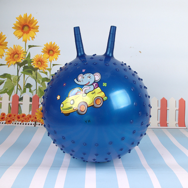 Piłka edukacyjna z motywem Cute Cartoon dla dzieci, odbijająca się z pazurkami - zabawka sportowa na świeżym powietrzu, idealna do przedszkola i gier skokowych - Wianko - 4