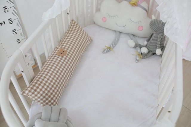 Poduszka dla noworodka i kobiety w ciąży - komfortowa, ochraniacz do łóżeczka, poduszka do karmienia dzieci, wzór niedźwiedź - pokój dziecięcy Bebe - Wianko - 13