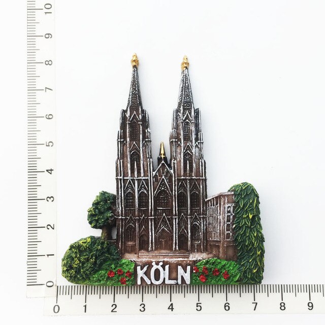 Magnes na lodówkę z pamiątkami turystycznymi z Niemiec: Berlin, Monachium, Hamburg, Heidelberg - Wianko - 7