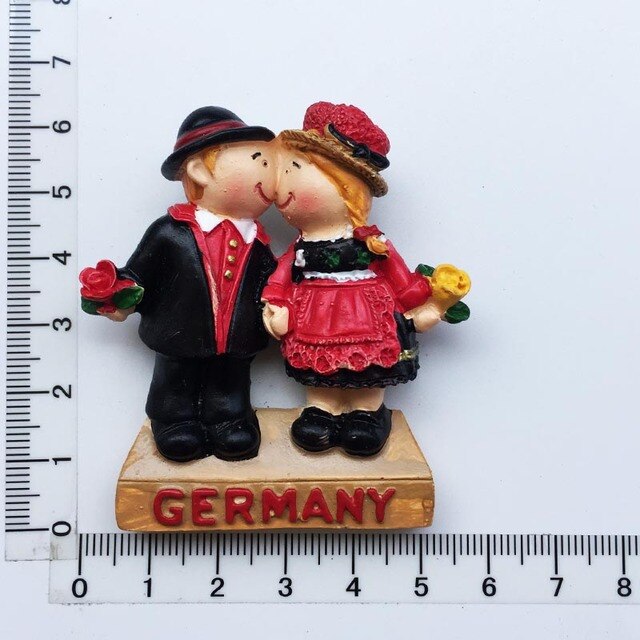 Magnes na lodówkę z pamiątkami turystycznymi z Niemiec: Berlin, Monachium, Hamburg, Heidelberg - Wianko - 20