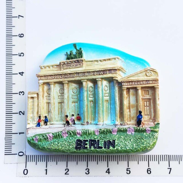 Magnes na lodówkę z pamiątkami turystycznymi z Niemiec: Berlin, Monachium, Hamburg, Heidelberg - Wianko - 13