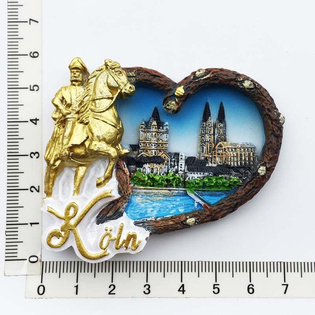 Magnes na lodówkę z pamiątkami turystycznymi z Niemiec: Berlin, Monachium, Hamburg, Heidelberg - Wianko - 23