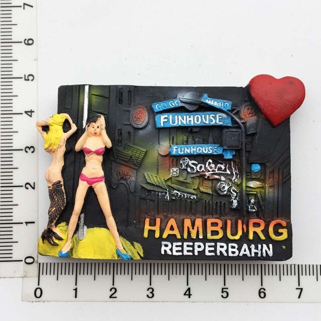 Magnes na lodówkę z pamiątkami turystycznymi z Niemiec: Berlin, Monachium, Hamburg, Heidelberg - Wianko - 26