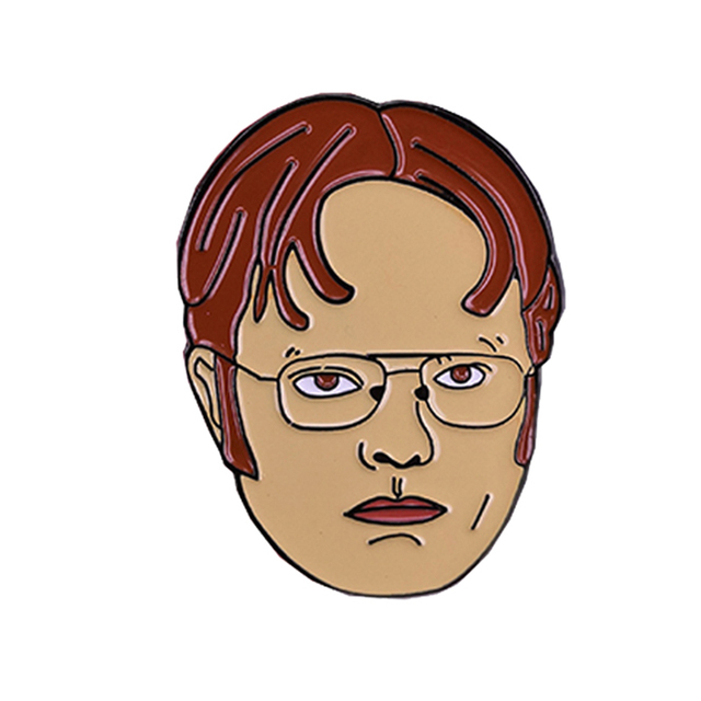 Broszka serialowa Pin Dwight Schrute - zabawny i emaliowany - Wianko - 28