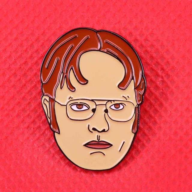 Broszka serialowa Pin Dwight Schrute - zabawny i emaliowany - Wianko - 29