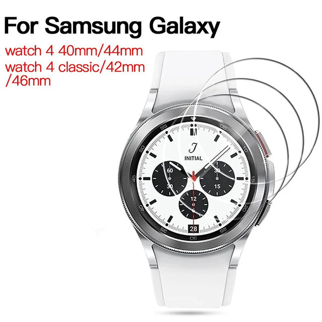 Szkło hartowane do Samsung Galaxy Watch 4: osłona ekranu 42mm/46mm i Galaxy 4: osłona ekranu 40mm/44mm - Wianko - 1