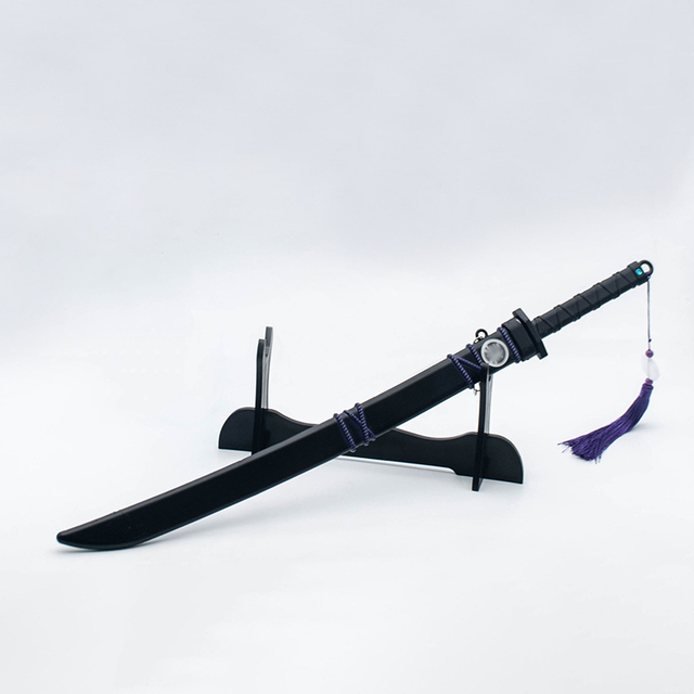 Stojak na Wand Magiczny Miecz Akrylowy w kolorze czarnym - Pokaż Cartoon, Dwa Kolekcje Wyświetlacz, Dropship - Wianko - 3