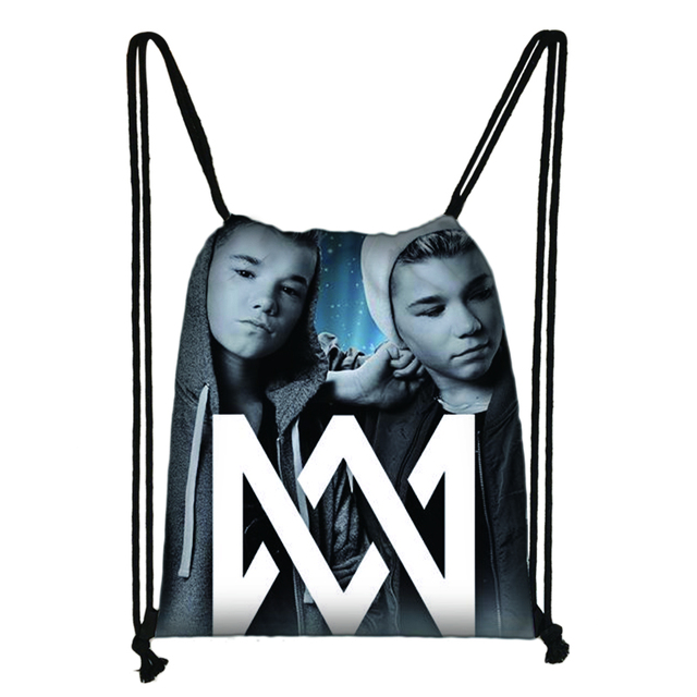 Plecak Marcus and Martinus drukuj torba ze sznurkiem dla nastolatków - Wianko - 9