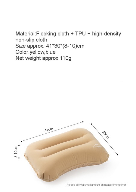 Ultralekka składana poduszka campingowa Naturehike z tkaniną antypoślizgową - Wianko - 15