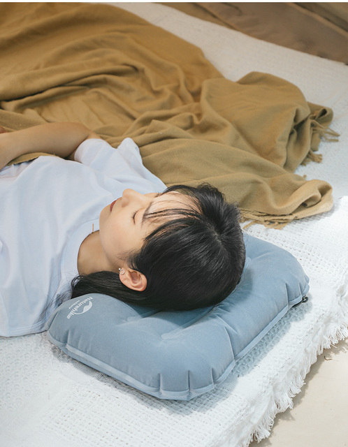 Ultralekka składana poduszka campingowa Naturehike z tkaniną antypoślizgową - Wianko - 6