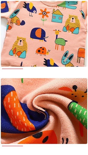 Bluza z kapturem dla niemowlęcia dziewczynki, jesień/wiosna, długi rękaw, 0-2 lata - Wianko - 5