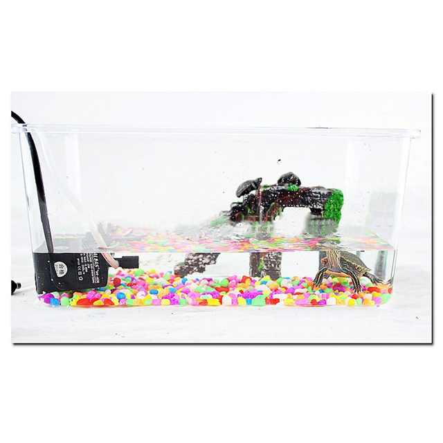 Filtr Mini Fish Tank - mały oczyszczacz akwarium o cichej pompie napowietrzającej i wtyczce - Wianko - 7