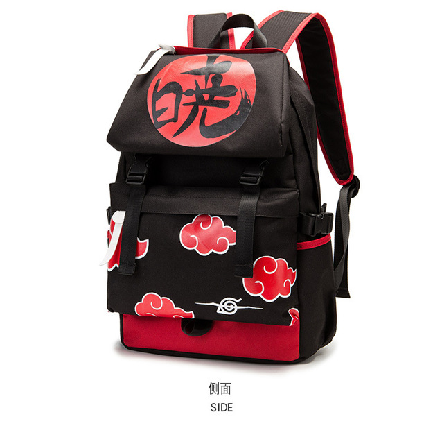 Plecak Uchiha Sasuke - pojemna torba podróżna z motywem Uzumaki Anime dla mężczyzn i kobiet - Wianko - 15