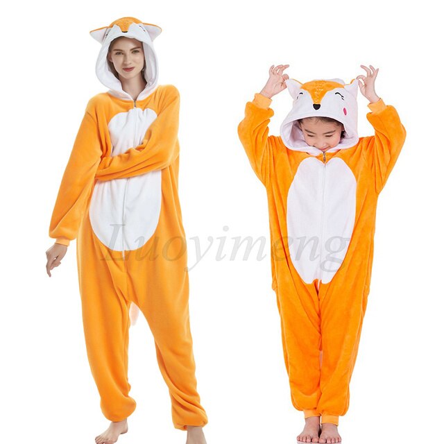 Zwierzęcy zestaw piżam dla kobiet - jednorożec, królik, panda - (dorosła piżama w zwierzątka, kombinezon Onesie Kigurumi) - Wianko - 12