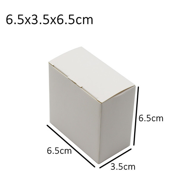 20 papierowych pudełek cukierków na ślub w kształcie kwadratów - białe, kartonowe - Wianko - 8