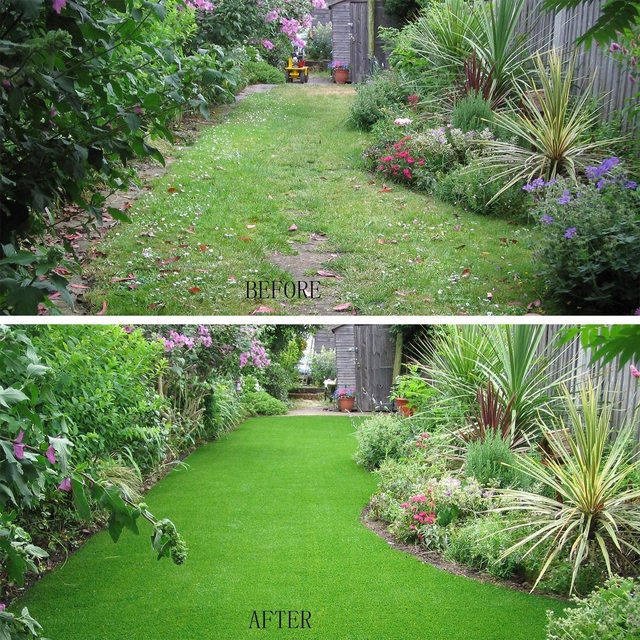 1M * 2M Sztuczny trawnik - Mata dla psa Pet, mata syntetyczna, wysoka jakość, idealna dekoracja krajobrazowa patio i ogrodu - Wianko - 10