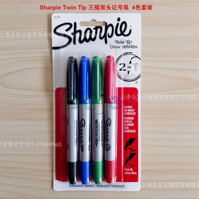 Sharpie Markery Permanentne - Zestaw 8 Kolory - Wianko - 1