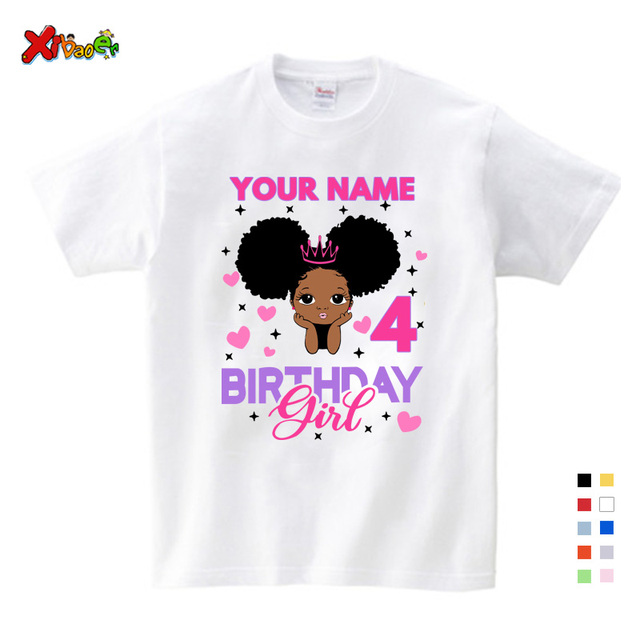 Czarna koszulka urodzinowa Księżniczka - ubrania pasujące dla dziewczyny, rodziny i dzieci - Wianko - 16