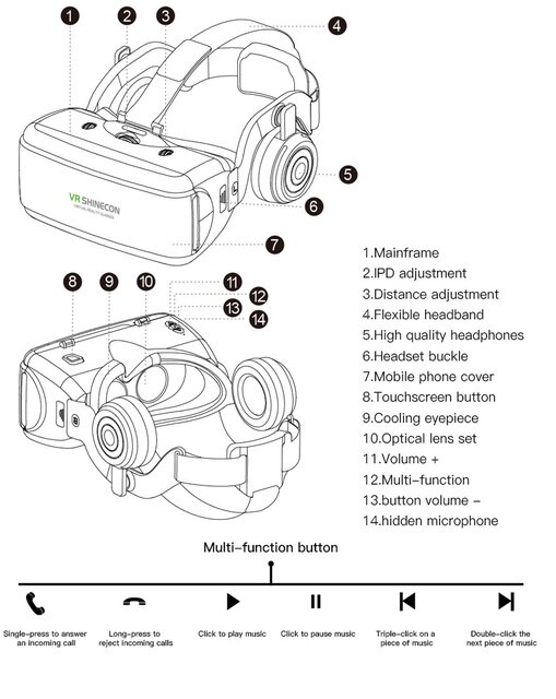 G06E Film do okularów optycznych freeme Smart 3D VR - Wianko - 13
