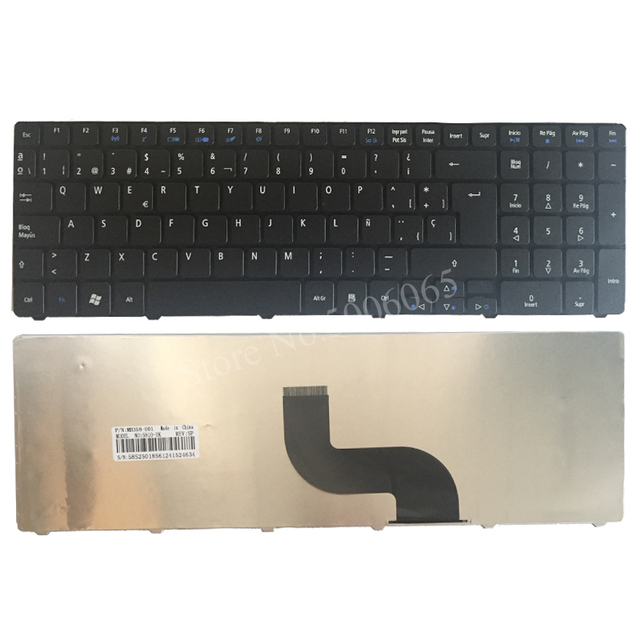 Nowa klawiatura hiszpańska do laptopa Acer Aspire MS2264 MS2277 MS2279 SP - Wianko - 1