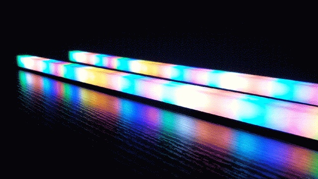 Wentylator COOLMOON dwustronnie świecący z RGB Bar 30cm, magnetyczny, zmieniający kolor, LED, ostre światło Bar, obudowa komputera, dekoracja - Wianko - 20