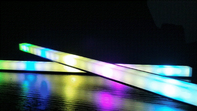 Wentylator COOLMOON dwustronnie świecący z RGB Bar 30cm, magnetyczny, zmieniający kolor, LED, ostre światło Bar, obudowa komputera, dekoracja - Wianko - 22
