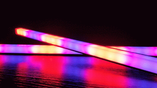 Wentylator COOLMOON dwustronnie świecący z RGB Bar 30cm, magnetyczny, zmieniający kolor, LED, ostre światło Bar, obudowa komputera, dekoracja - Wianko - 24