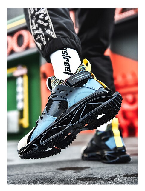 Profesjonalne buty do biegania męskie Blade Sneakers 2021, oddychający materiał Mesh - Wianko - 15