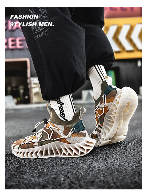 Profesjonalne buty do biegania męskie Blade Sneakers 2021, oddychający materiał Mesh - Wianko - 25