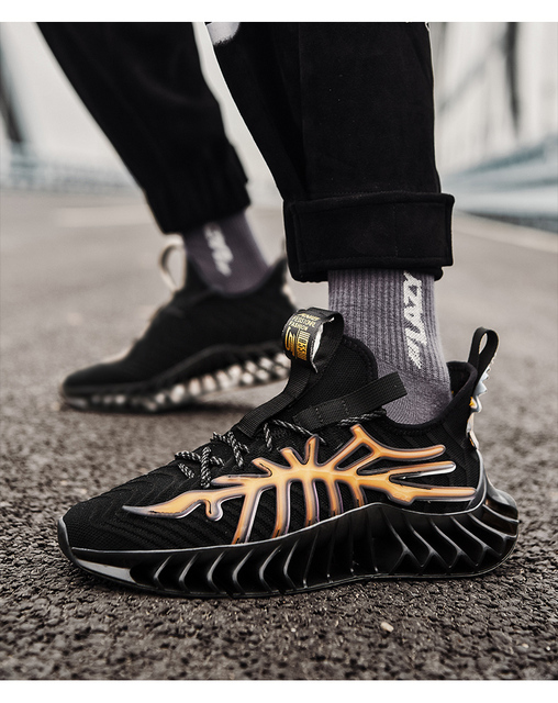 Profesjonalne buty do biegania męskie Blade Sneakers 2021, oddychający materiał Mesh - Wianko - 18