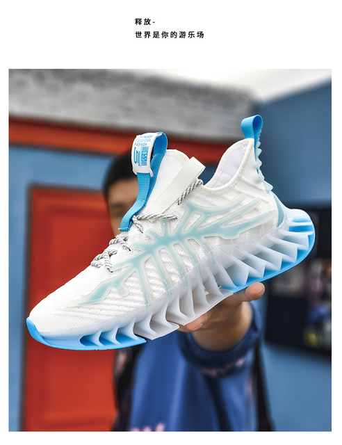 Profesjonalne buty do biegania męskie Blade Sneakers 2021, oddychający materiał Mesh - Wianko - 19