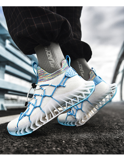 Profesjonalne buty do biegania męskie Blade Sneakers 2021, oddychający materiał Mesh - Wianko - 27