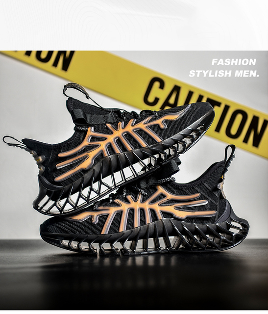 Profesjonalne buty do biegania męskie Blade Sneakers 2021, oddychający materiał Mesh - Wianko - 17