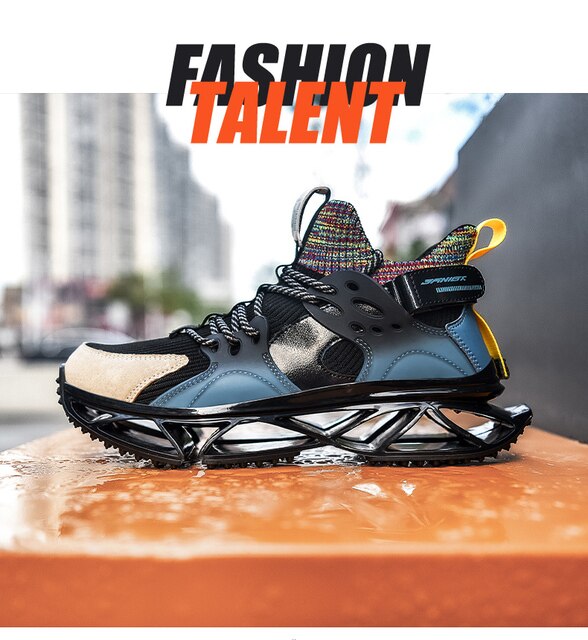 Profesjonalne buty do biegania męskie Blade Sneakers 2021, oddychający materiał Mesh - Wianko - 5