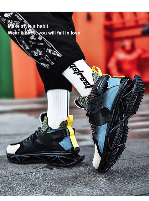 Profesjonalne buty do biegania męskie Blade Sneakers 2021, oddychający materiał Mesh - Wianko - 16