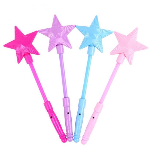 Podświetlana pięcioramienna gwiazda Flash Stick dla dzieci - zabawka magiczny pasek gwiazdy, dziewczyna wróżka - prezenty Halloween i świąteczne - Wianko - 5