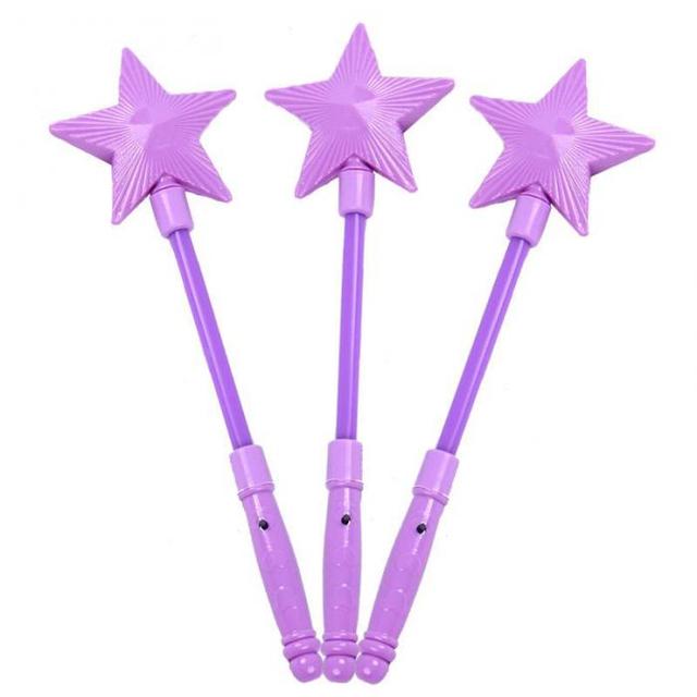 Podświetlana pięcioramienna gwiazda Flash Stick dla dzieci - zabawka magiczny pasek gwiazdy, dziewczyna wróżka - prezenty Halloween i świąteczne - Wianko - 8