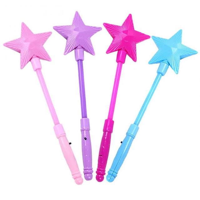 Podświetlana pięcioramienna gwiazda Flash Stick dla dzieci - zabawka magiczny pasek gwiazdy, dziewczyna wróżka - prezenty Halloween i świąteczne - Wianko - 19