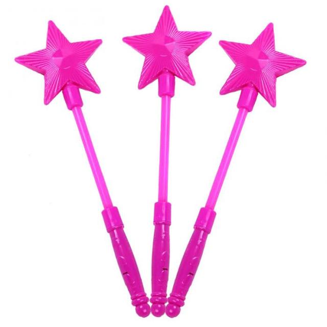 Podświetlana pięcioramienna gwiazda Flash Stick dla dzieci - zabawka magiczny pasek gwiazdy, dziewczyna wróżka - prezenty Halloween i świąteczne - Wianko - 10