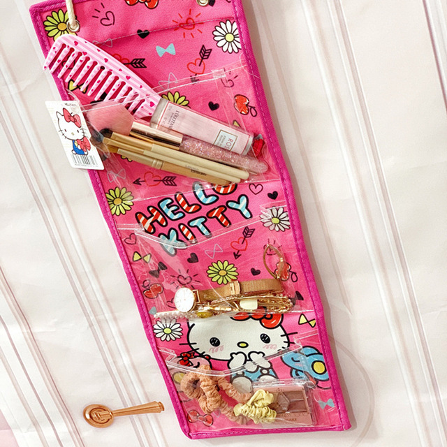 Torba do przechowywania biżuterii i kredytówek Sanrio Hello Kitty - Wianko - 20