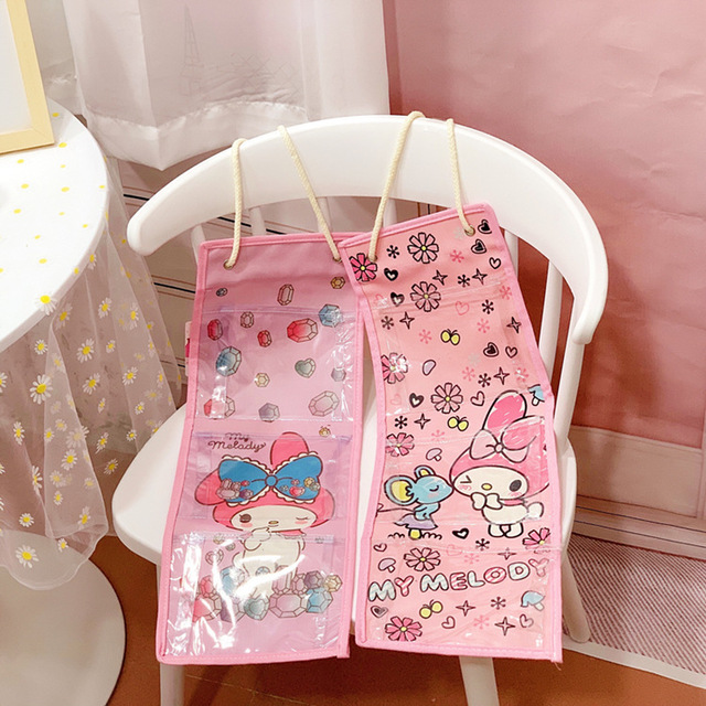 Torba do przechowywania biżuterii i kredytówek Sanrio Hello Kitty - Wianko - 21