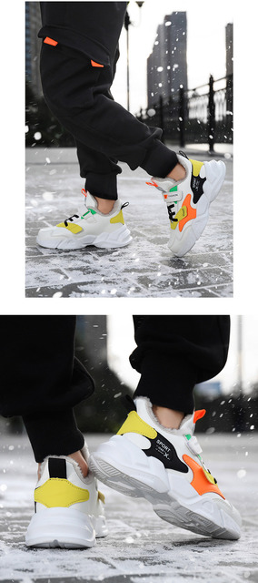 Nowe zimowe trampki dziecięce 2021 - buty sportowe dla chłopców, idealne na co dzień i do biegania - Wianko - 8