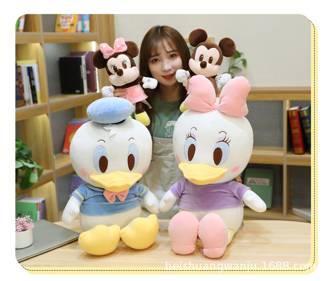 Duża pluszowa lalka Mickey, Minnie, Goofy, Pluto, kaczor Donald - idealny prezent urodzinowy dla dziecka dziewczyny - Wianko - 14
