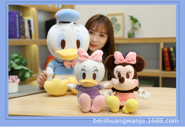 Duża pluszowa lalka Mickey, Minnie, Goofy, Pluto, kaczor Donald - idealny prezent urodzinowy dla dziecka dziewczyny - Wianko - 10