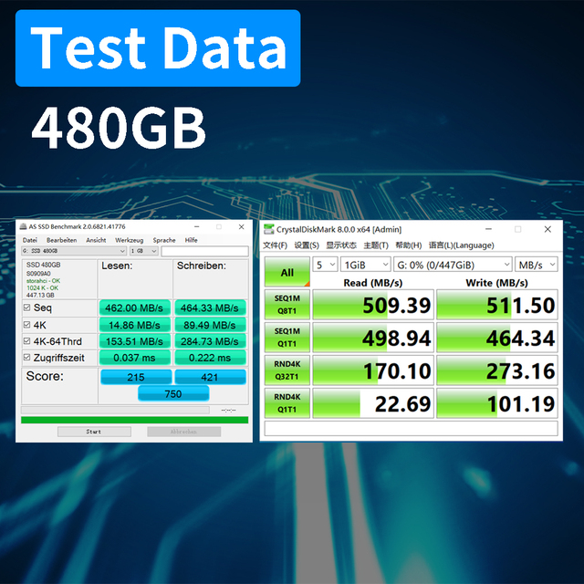 Dysk SSD 960GB SATA3 2.5 120GB 240GB 480GB 2TB do laptopa i stacjonarnego - Wianko - 3