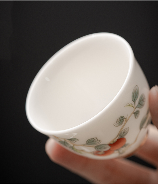 Chiński ręcznie robiony ceramiczny kubek na herbatę podróżny Pu'er Tie Guanyin Master Teacup - Wianko - 6